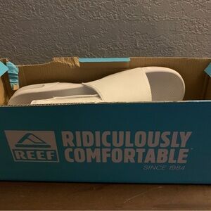Reef Fanning Slide Sandals Flip Flops Bottle Opener Men's Size 12 | Brand New